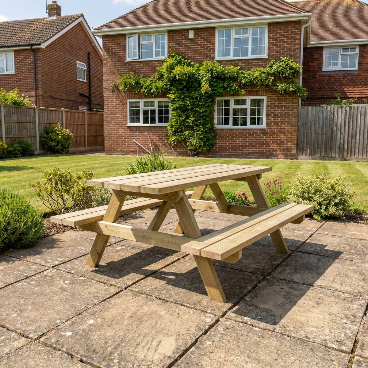 Premium Classic Pub Style Bench - Heavy Duty - SGP Garden Ltd