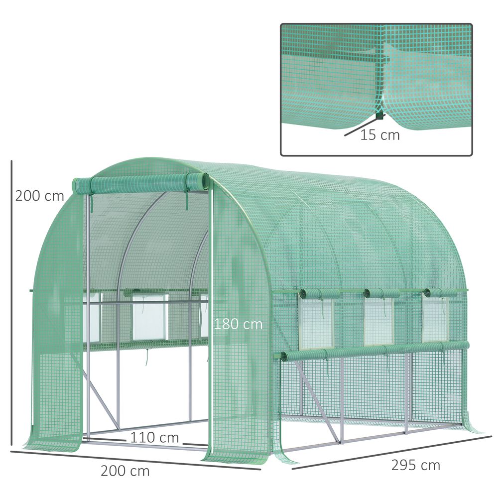 Premium Outdoor Greenhouse: UV-Protected, Great Ventilation, Easy Access - Grow Your Garden! - SGP Garden Ltd