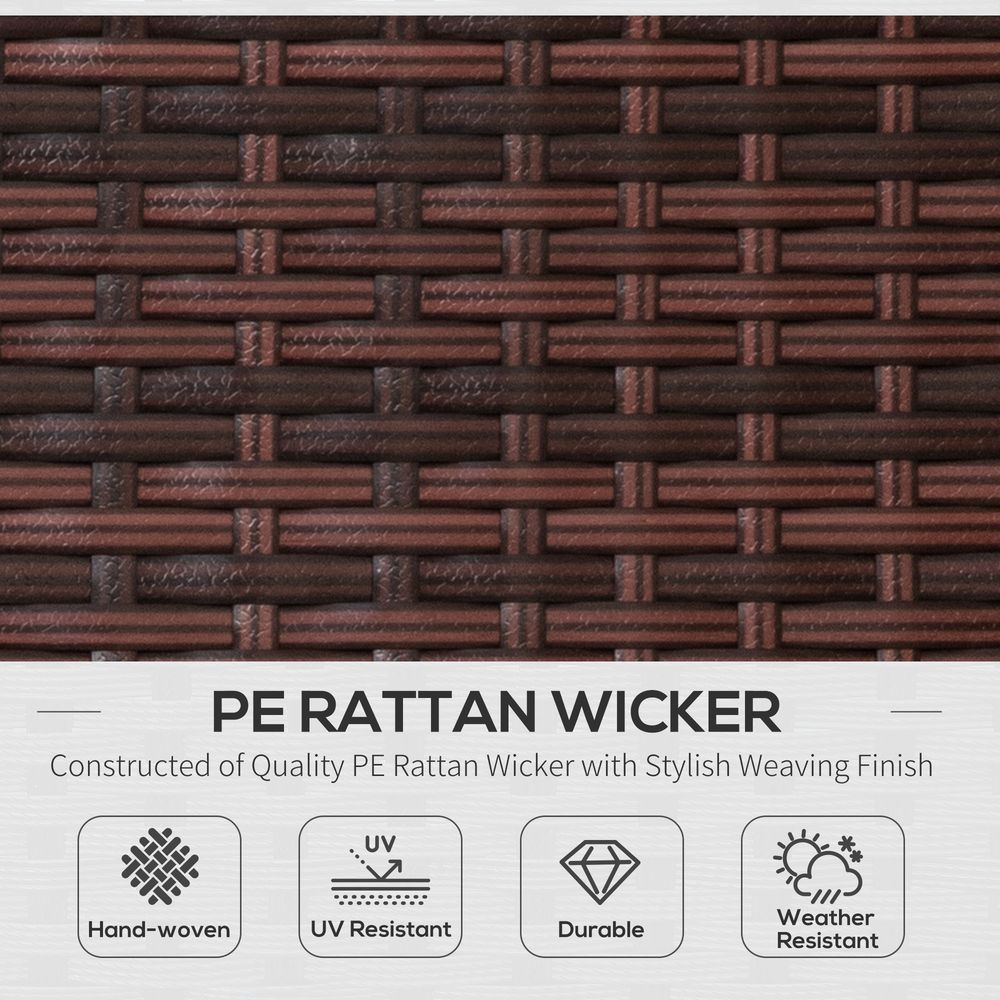 Premium Folding Rattan Sun Lounger - Durable, Comfortable, Portable