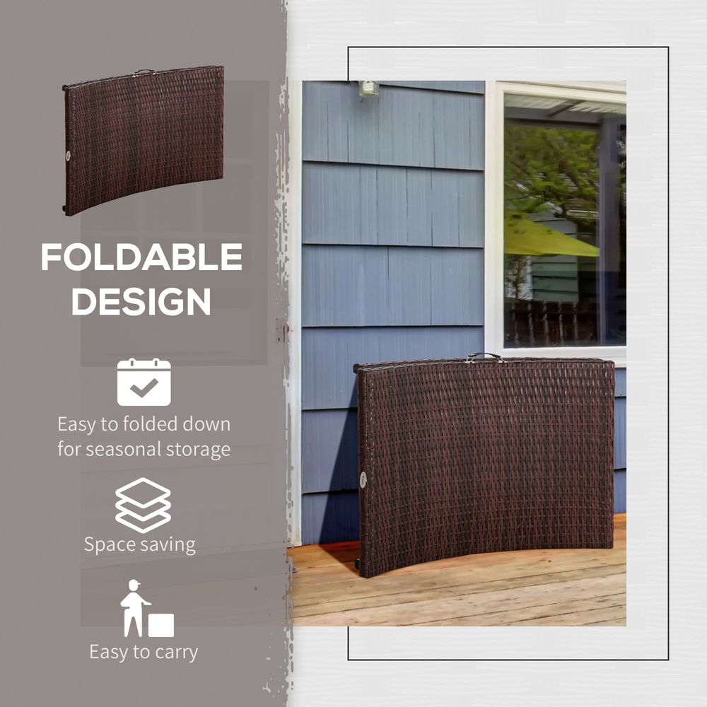 Premium Folding Rattan Sun Lounger - Durable, Comfortable, Portable