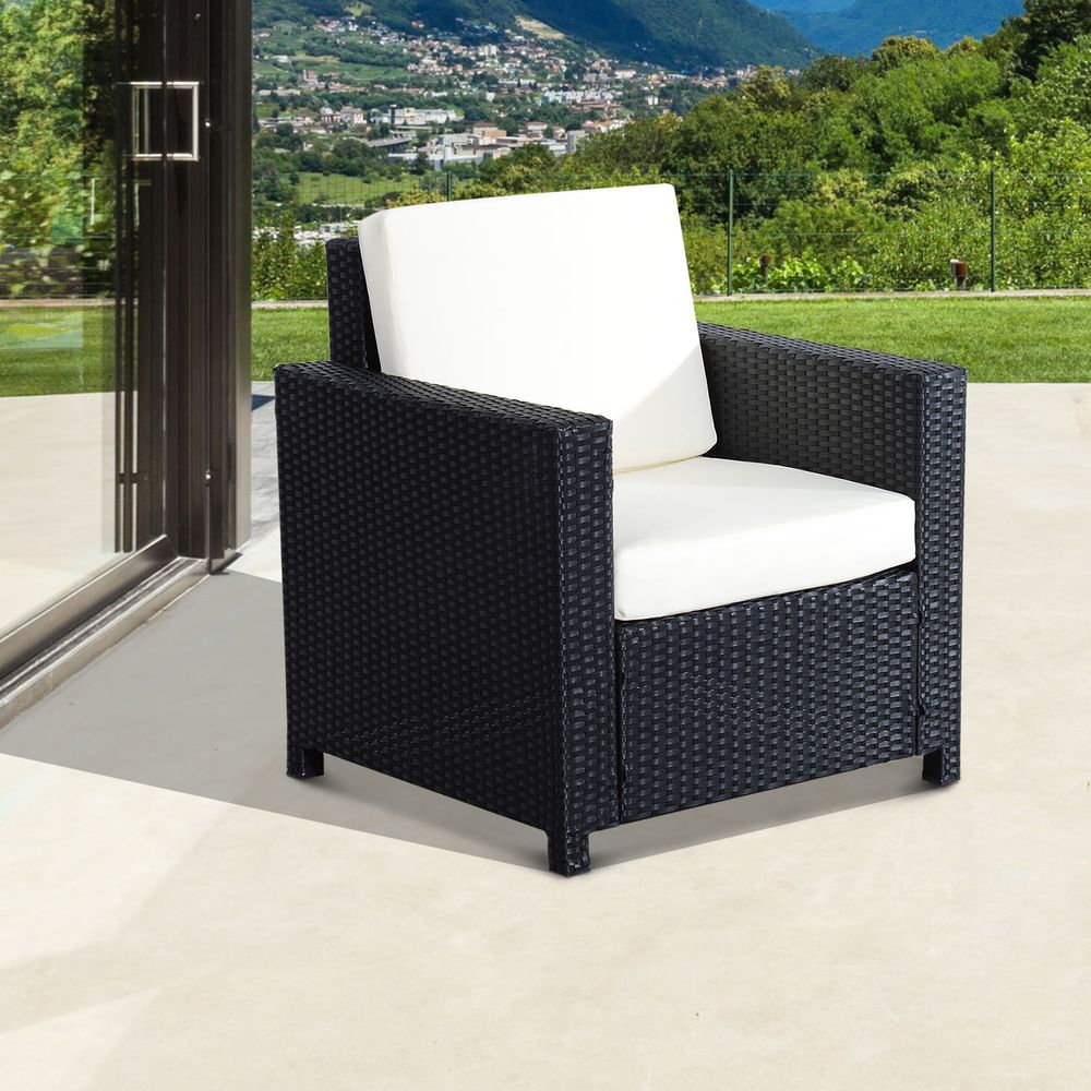 Premium Quality Rattan Outdoor Garden Armchair - Waterproof & Stylish - SGP Garden Ltd