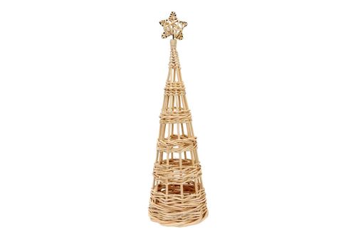Rattan Christmas Tree - SGP Garden Ltd