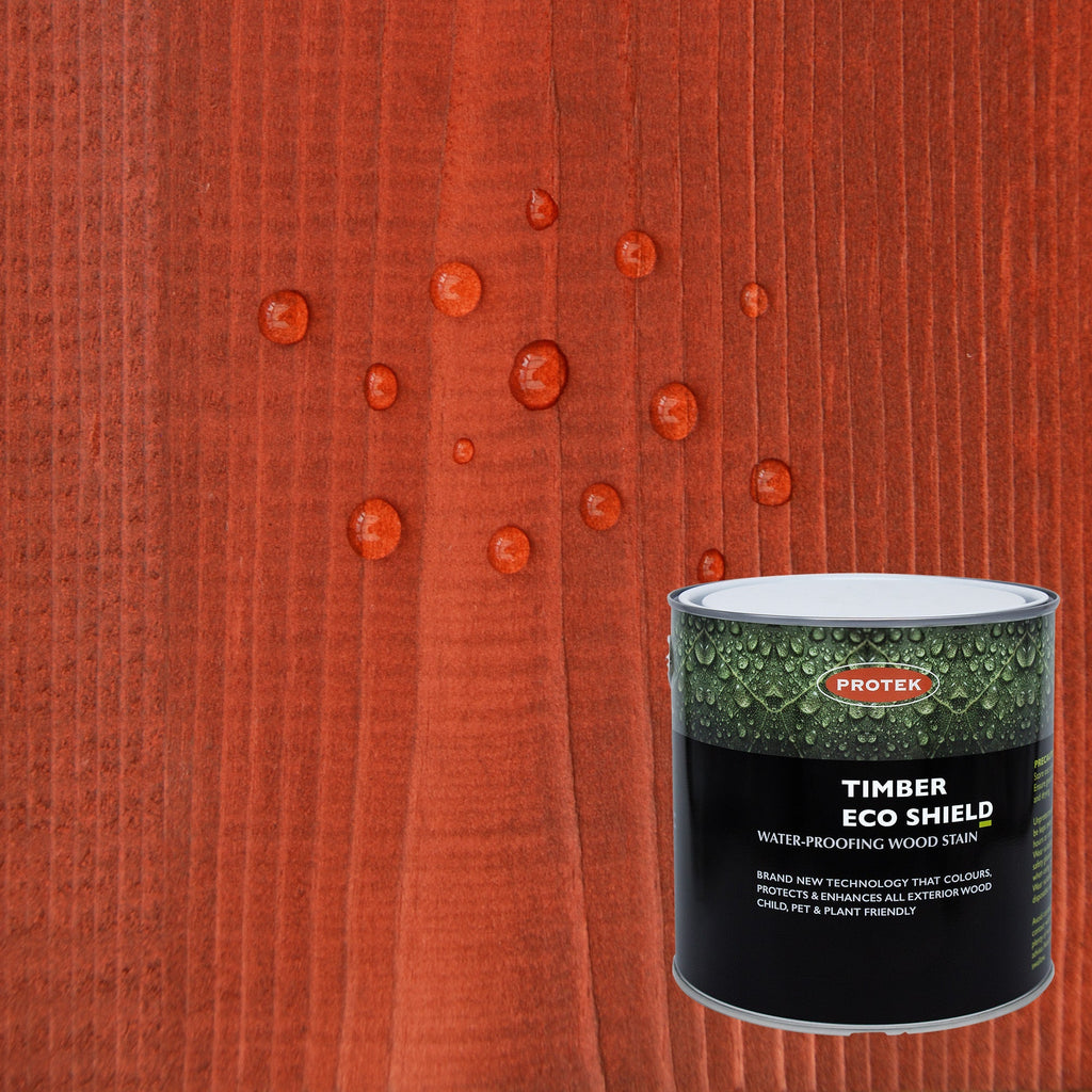 Red Cedar - Timber Eco Shield Wood Stain - SGP Garden Ltd