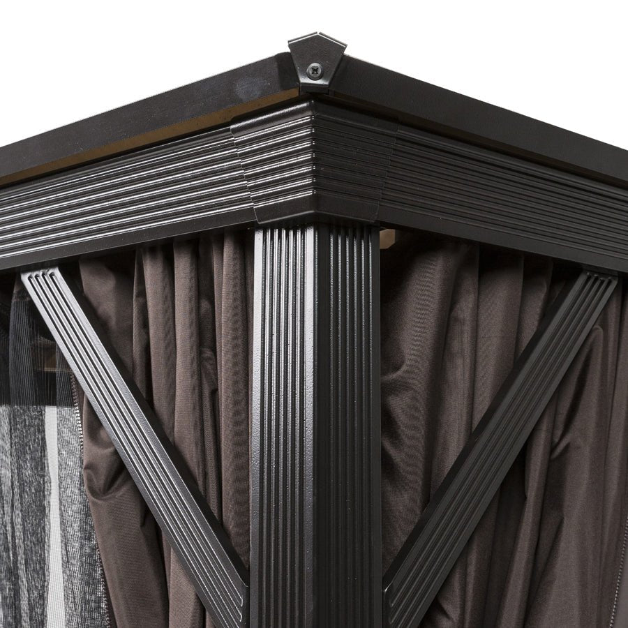 Runcton Polycarbonate 3.6m x 3.6m Gazebo - SGP Garden Ltd