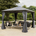 Runcton Polycarbonate 3.6m x 3.6m Gazebo - SGP Garden Ltd