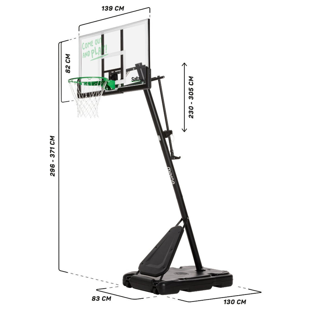 Salta Guard Freestanding Basketball Hoop - SGP Garden Ltd