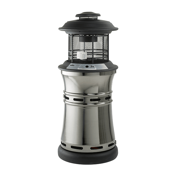 Santorini Retractable 360° Real‑Flame Patio Heater - SGP Garden Ltd