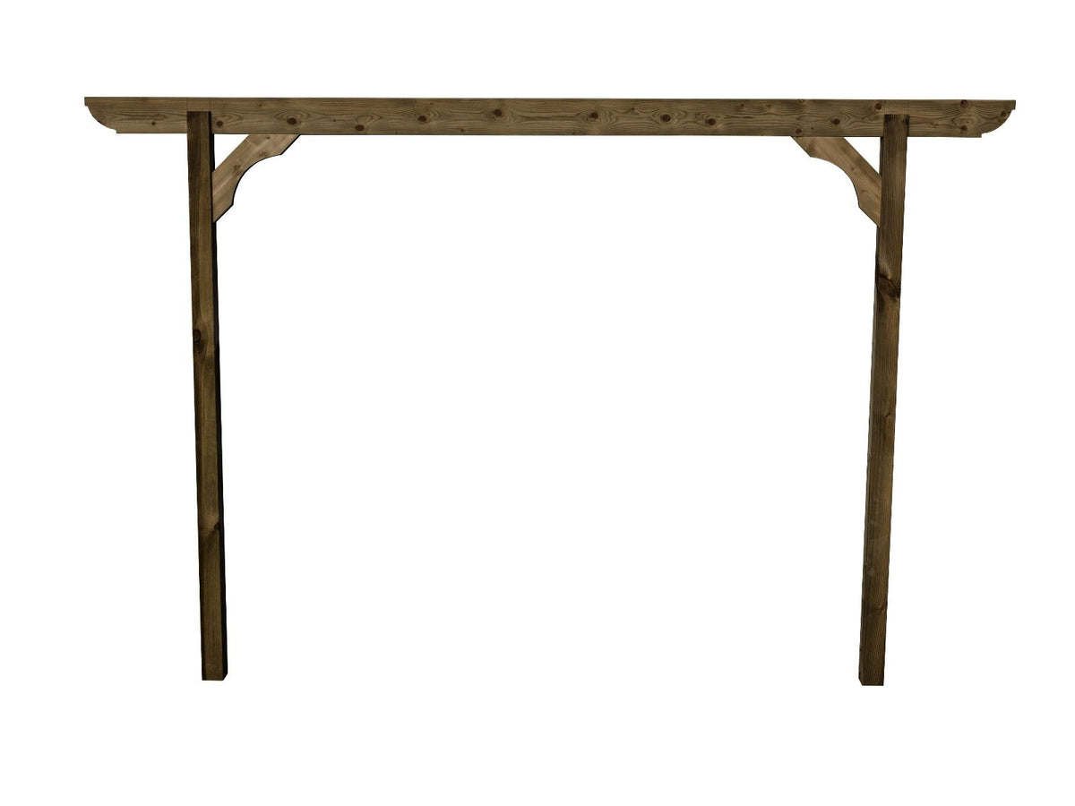 Screen Pergola, Plant Climbing Arbour - Corbel Sculpted Brace - SGP Garden Ltd