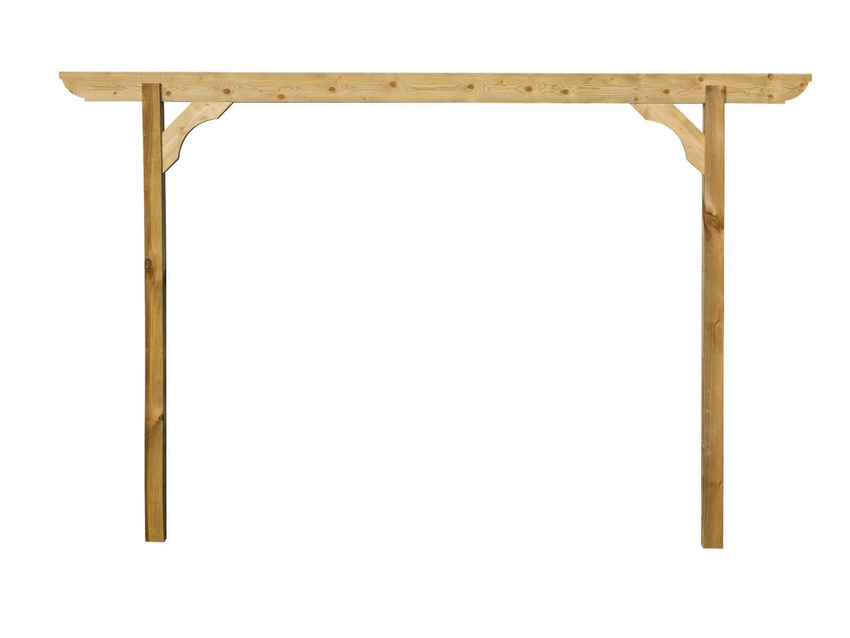 Screen Pergola, Plant Climbing Arbour - Corbel Sculpted Brace - SGP Garden Ltd