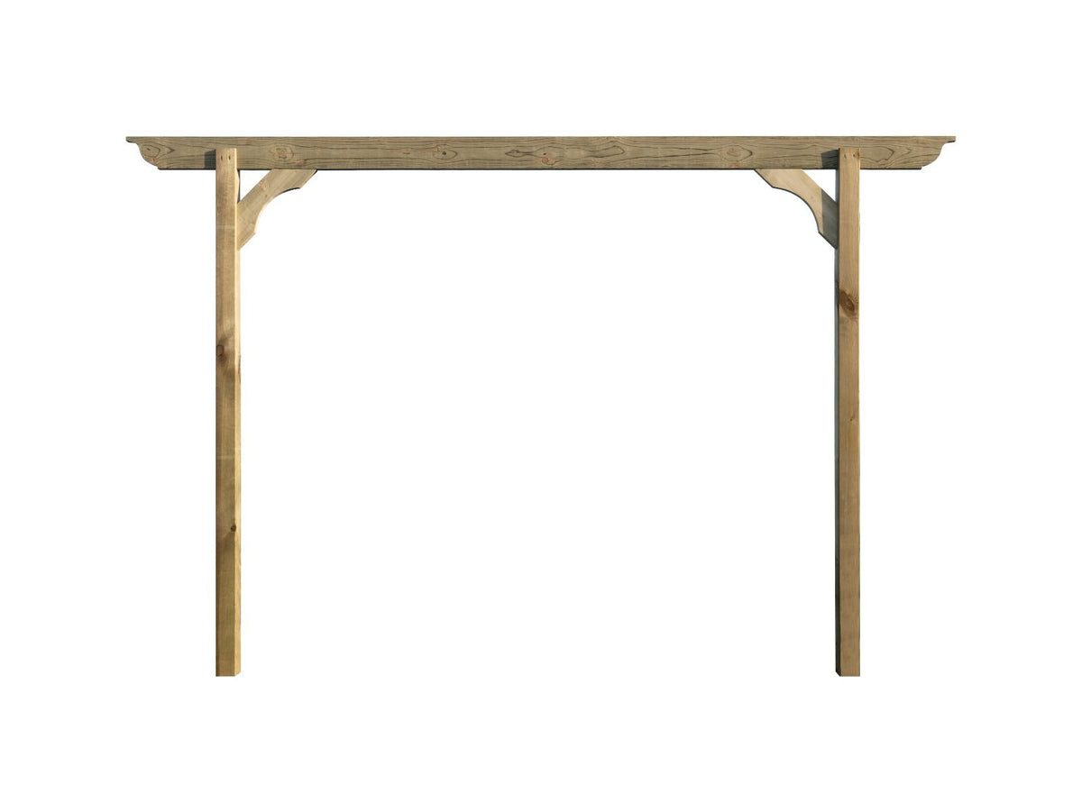 Screen Pergola, Plant Climbing Arbour - Longhorn Sculpted Brace - SGP Garden Ltd