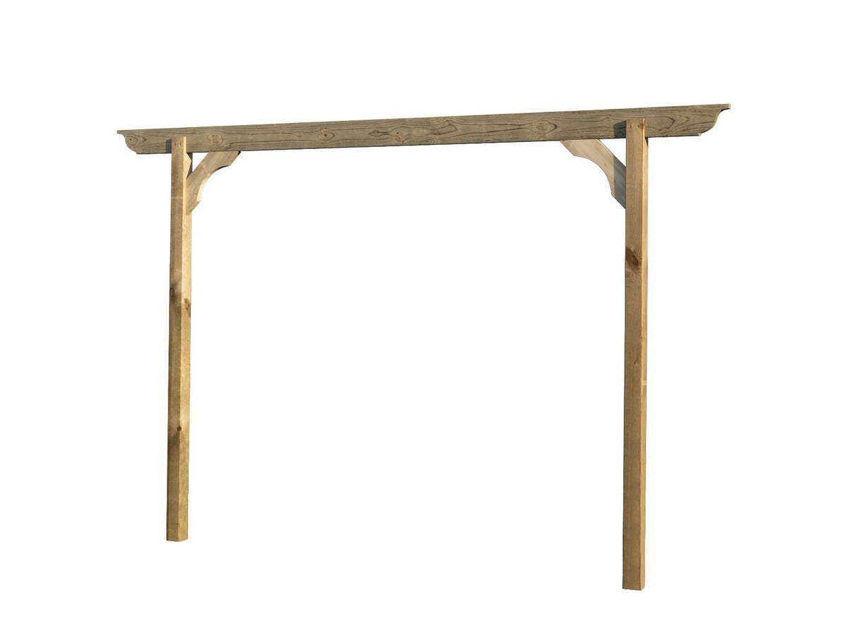 Screen Pergola, Plant Climbing Arbour - Longhorn Sculpted Brace - SGP Garden Ltd