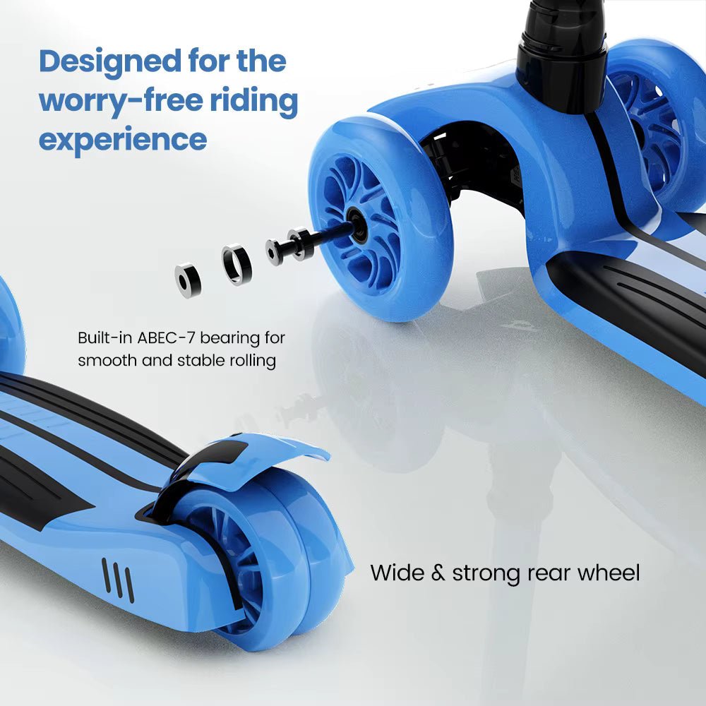 SEJOY 3-in-1 Kids Balance Scooter – Foldable, Light-Up Wheels - SGP Garden Ltd