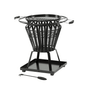 Signa Firebasket with 360° Heat & Integrated Cooking Grill - SGP Garden Ltd