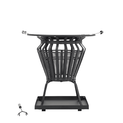 Signa Firebasket with 360° Heat & Integrated Cooking Grill - SGP Garden Ltd