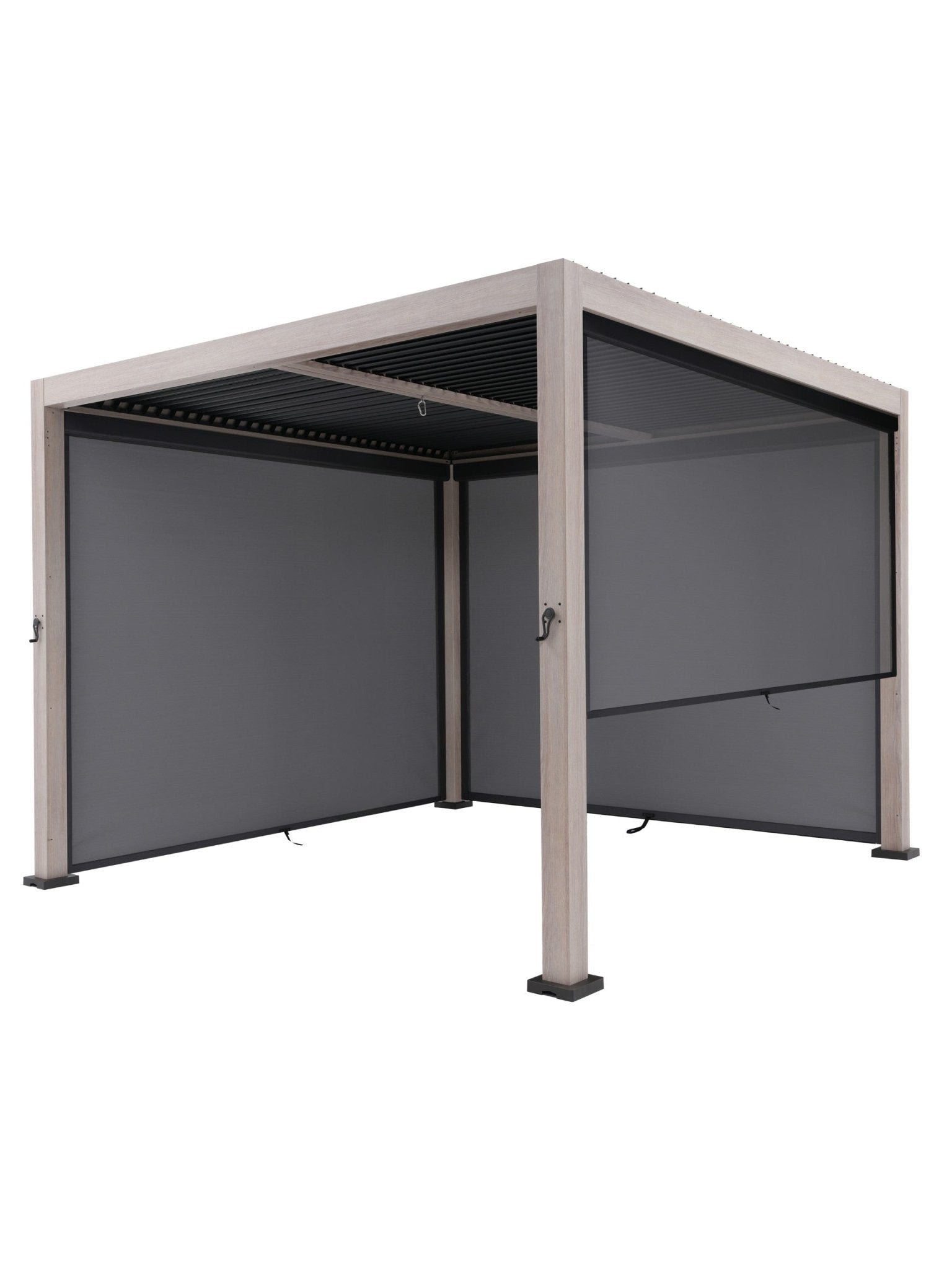 Signature Pergola 3 x 3m with 3 Blinds Incl Delivery and Installation - SGP Garden Ltd