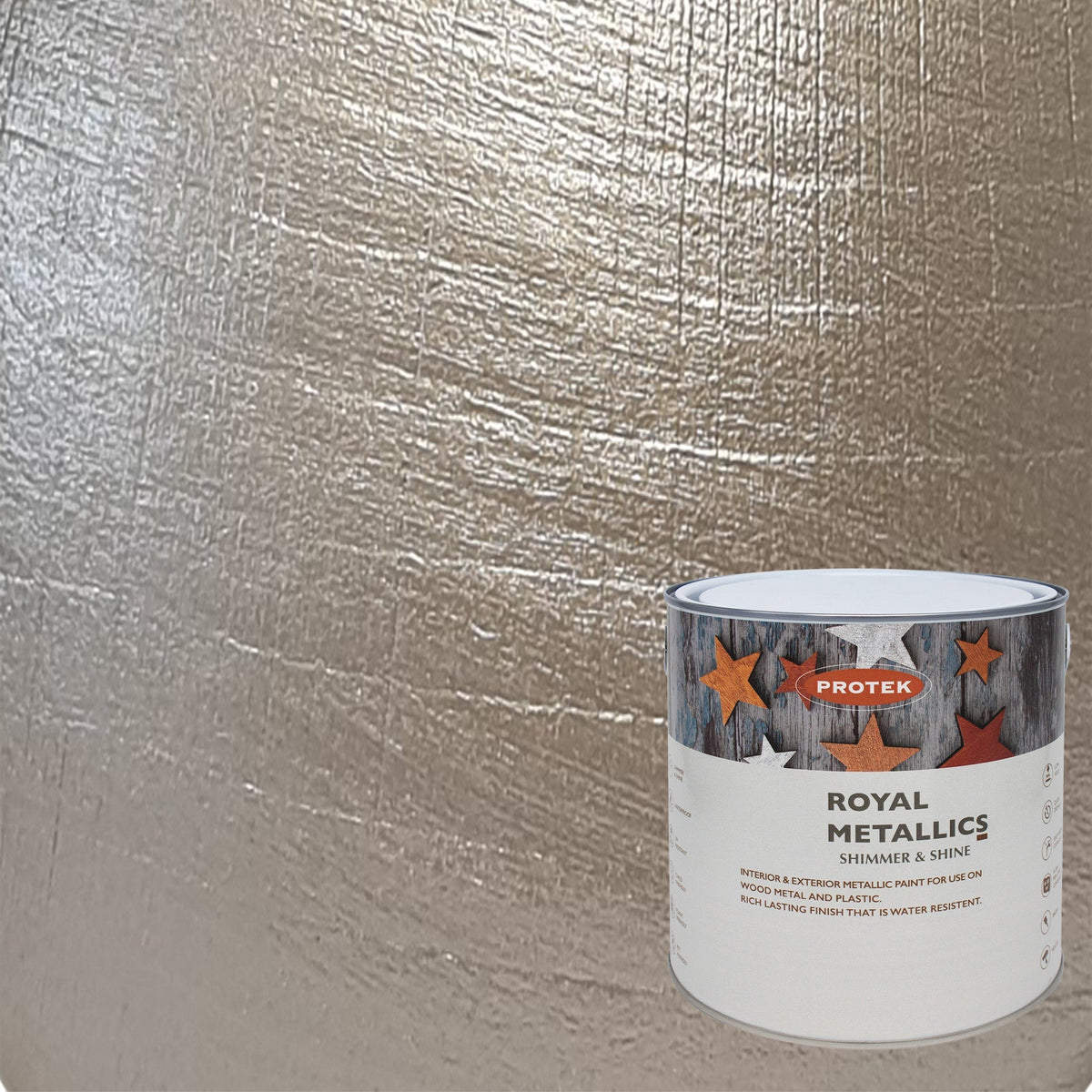 Silver - Royal Metallic Paint - SGP Garden Ltd