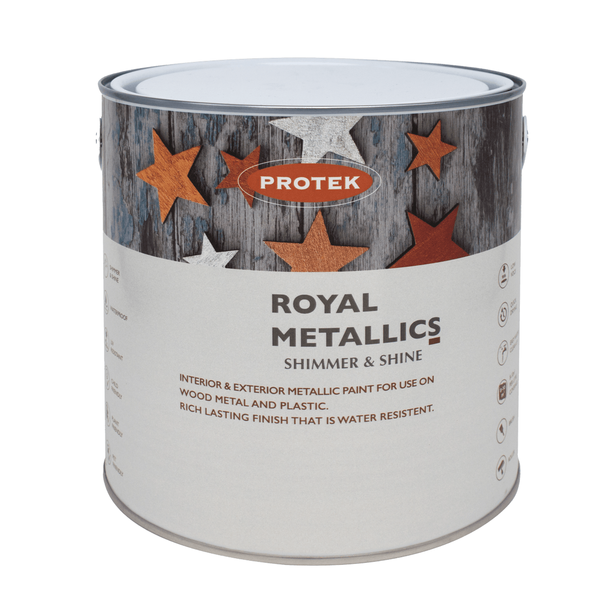 Silver - Royal Metallic Paint - SGP Garden Ltd