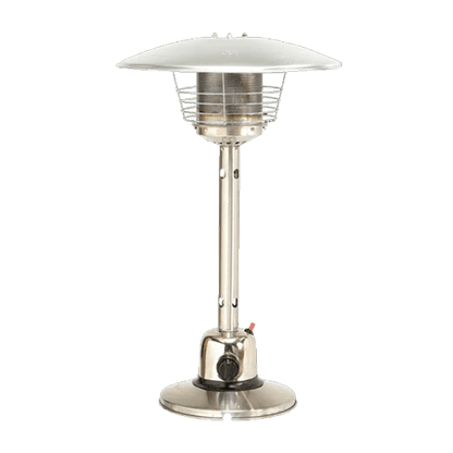 Sirocco Compact 4kW Stainless‑Steel Tabletop Heater - SGP Garden Ltd