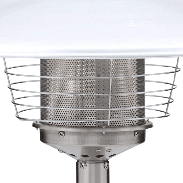 Sirocco Compact 4kW Stainless‑Steel Tabletop Heater - SGP Garden Ltd