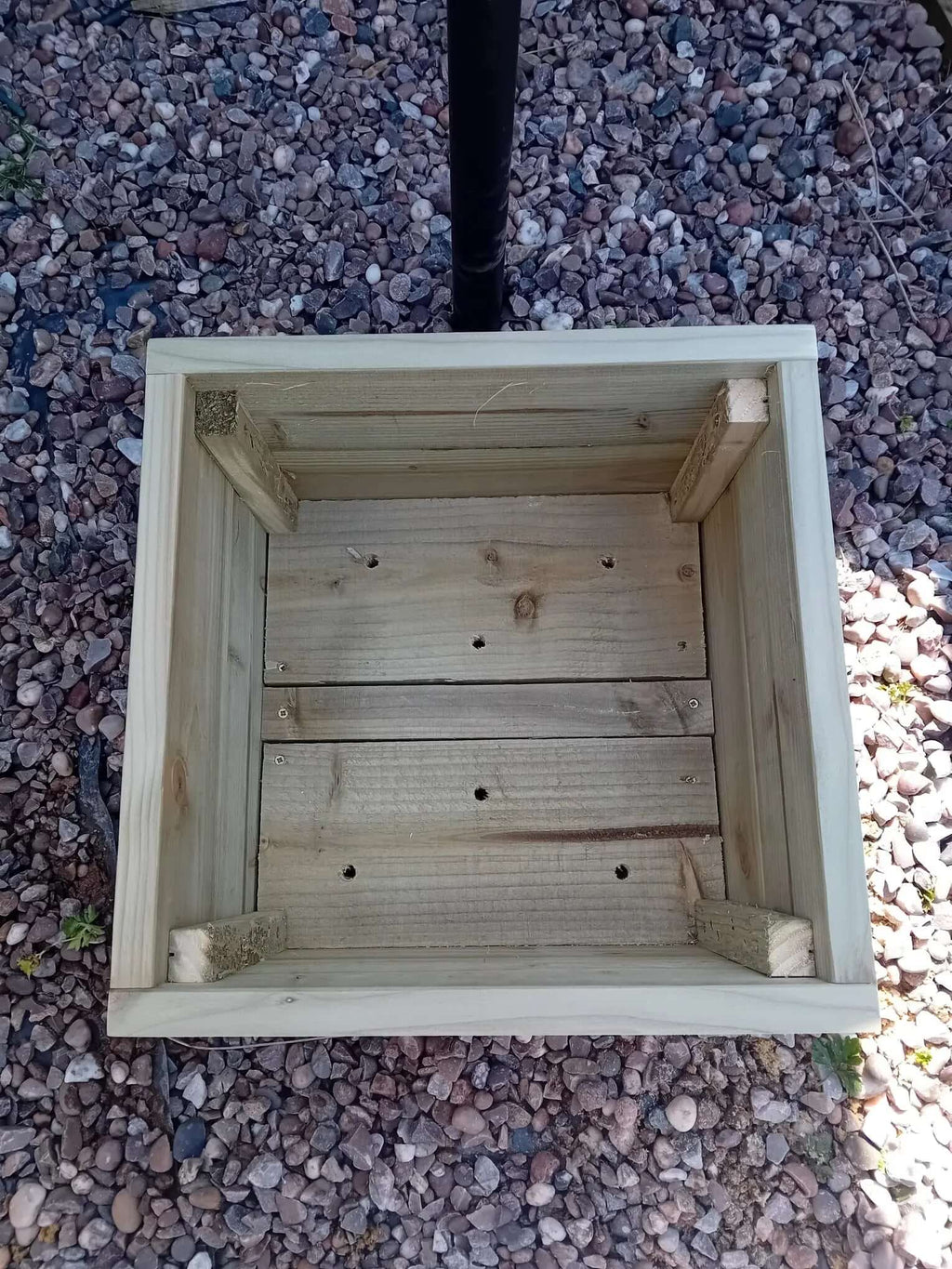 Square Wooden Decking Planter - SGP Garden Ltd