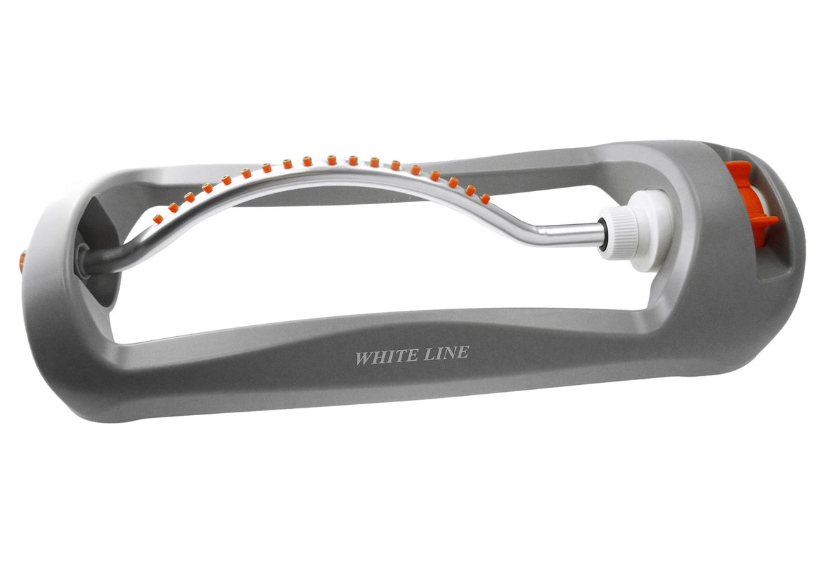 Standard Oscillating Sprinkler White Line DIY Workshop Accessory Garden Watering - SGP Garden Ltd
