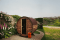 Steam & Oak Gas Barrel Sauna 1.8m (Electric Option) - SGP Garden Ltd