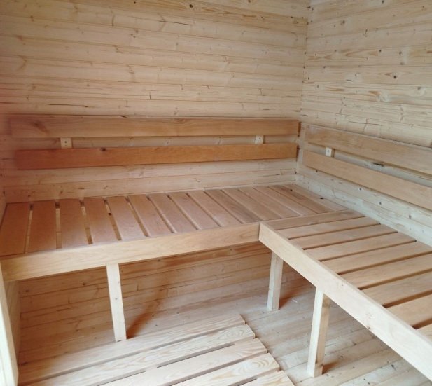 Steam & Oak Gas Cube Sauna 1.8m (Electric Option) - SGP Garden Ltd