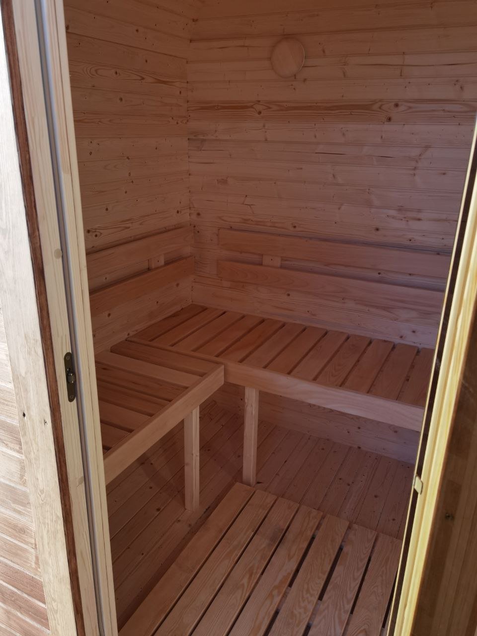 Steam & Oak Gas Cube Sauna 1.8m (Electric Option) - SGP Garden Ltd