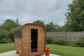 Steam & Oak Gas Cube Sauna 1.8m (Electric Option) - SGP Garden Ltd