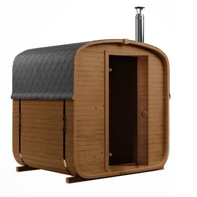 Steam & Oak Gas Cube Sauna 1.8m (Electric Option) - SGP Garden Ltd
