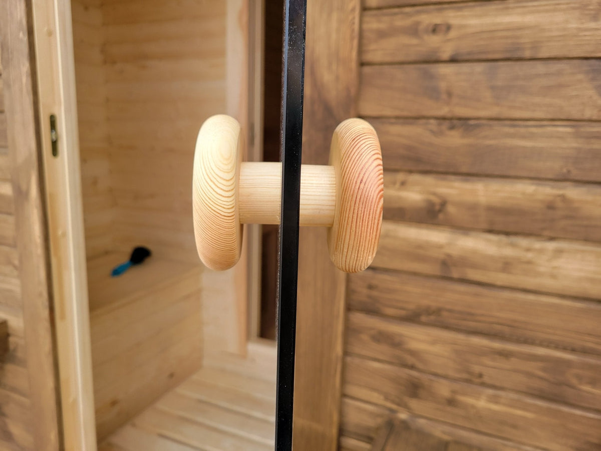 Steam & Oak Gas Cube Sauna 1.8m (Electric Option) - SGP Garden Ltd