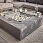 Stone Fire Pit Coffee Table 132 x 85cm - SGP Garden Ltd