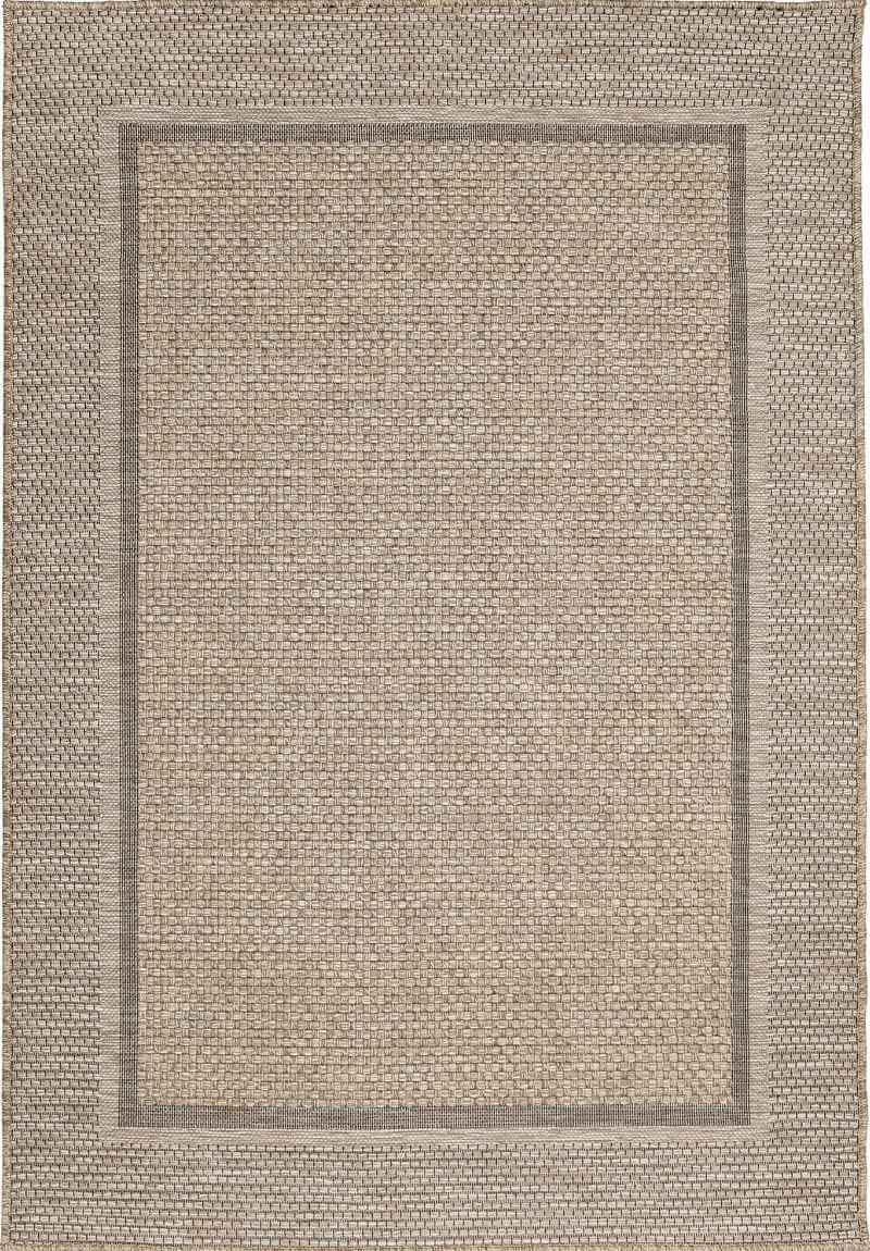 Summer Latte Border Rug – Indoor/Outdoor - SGP Garden Ltd