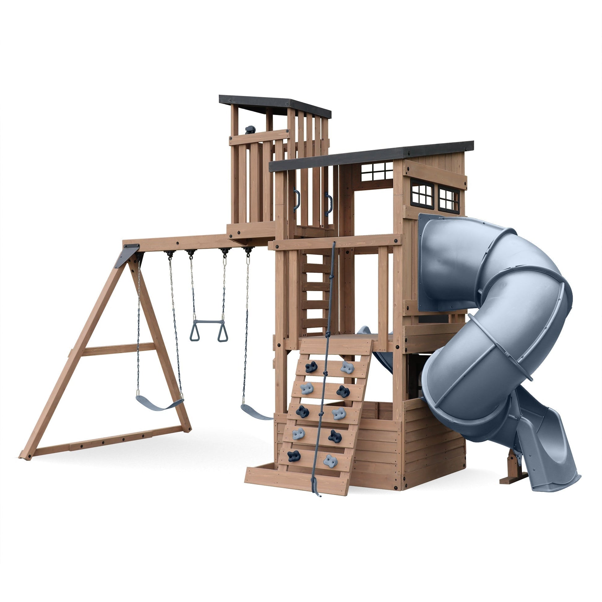 The Skyline Lookout Wooden Climbing Frame - SGP Garden Ltd