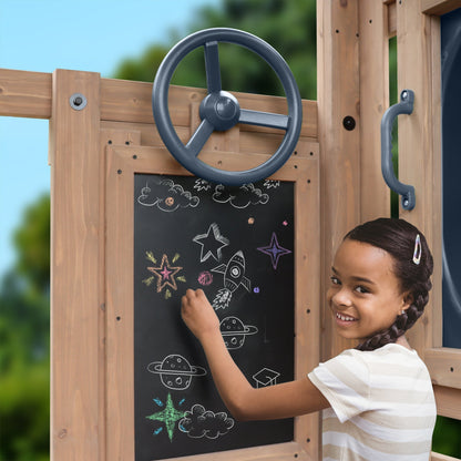 The Skyline Lookout Wooden Climbing Frame - SGP Garden Ltd