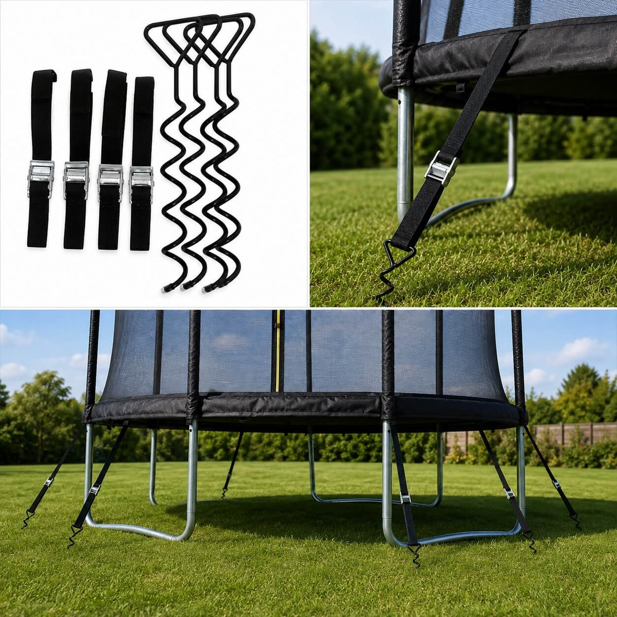 Trampoline Winter Tie Down Kit - SGP Garden Ltd