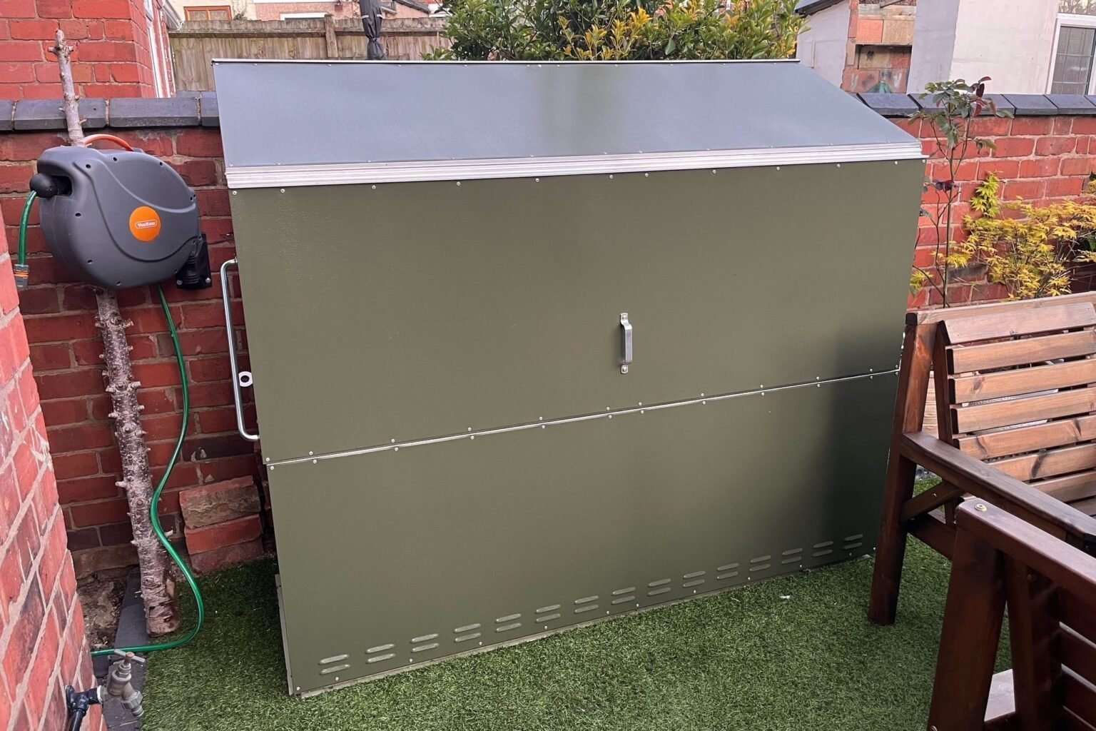 Trimetals Senator (Tall) Garden Storage Unit - SGP Garden Ltd