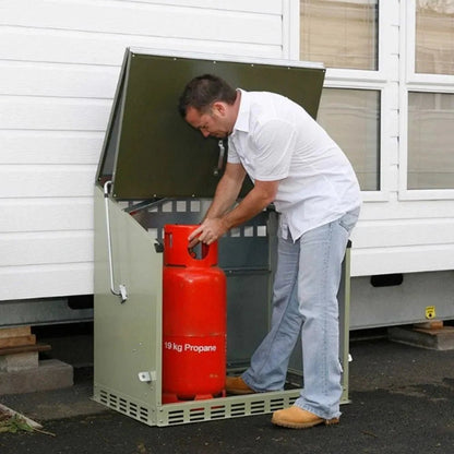Trimetals Sentinel LPG Gas Cylinder Storage Unit - SGP Garden Ltd