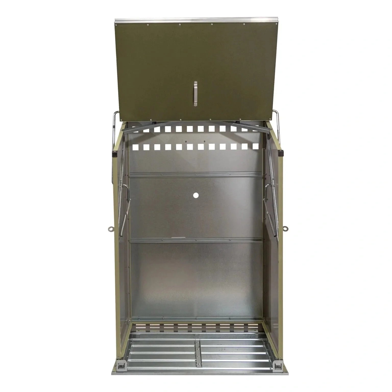 Trimetals Senturion 2 × 47kg LPG Bottle Store - SGP Garden Ltd