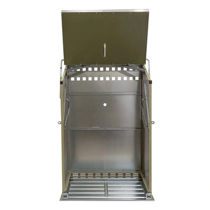 Trimetals Senturion 2 × 47kg LPG Bottle Store - SGP Garden Ltd