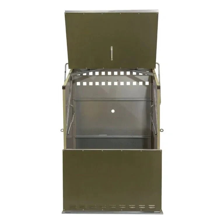 Trimetals Senturion 2 × 47kg LPG Bottle Store - SGP Garden Ltd