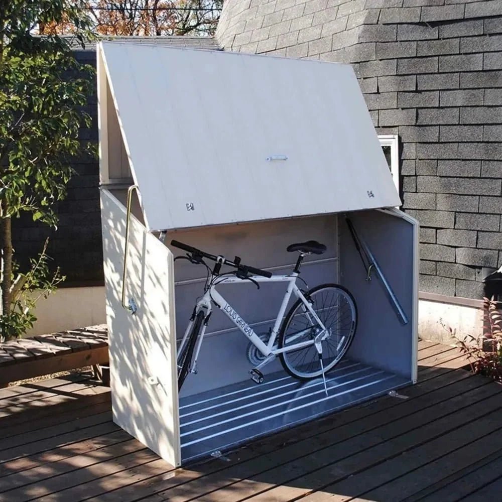 Trimetals Sesame Store – Compact, Secure & Maintenance‑Free Bike and Garden Storage - SGP Garden Ltd