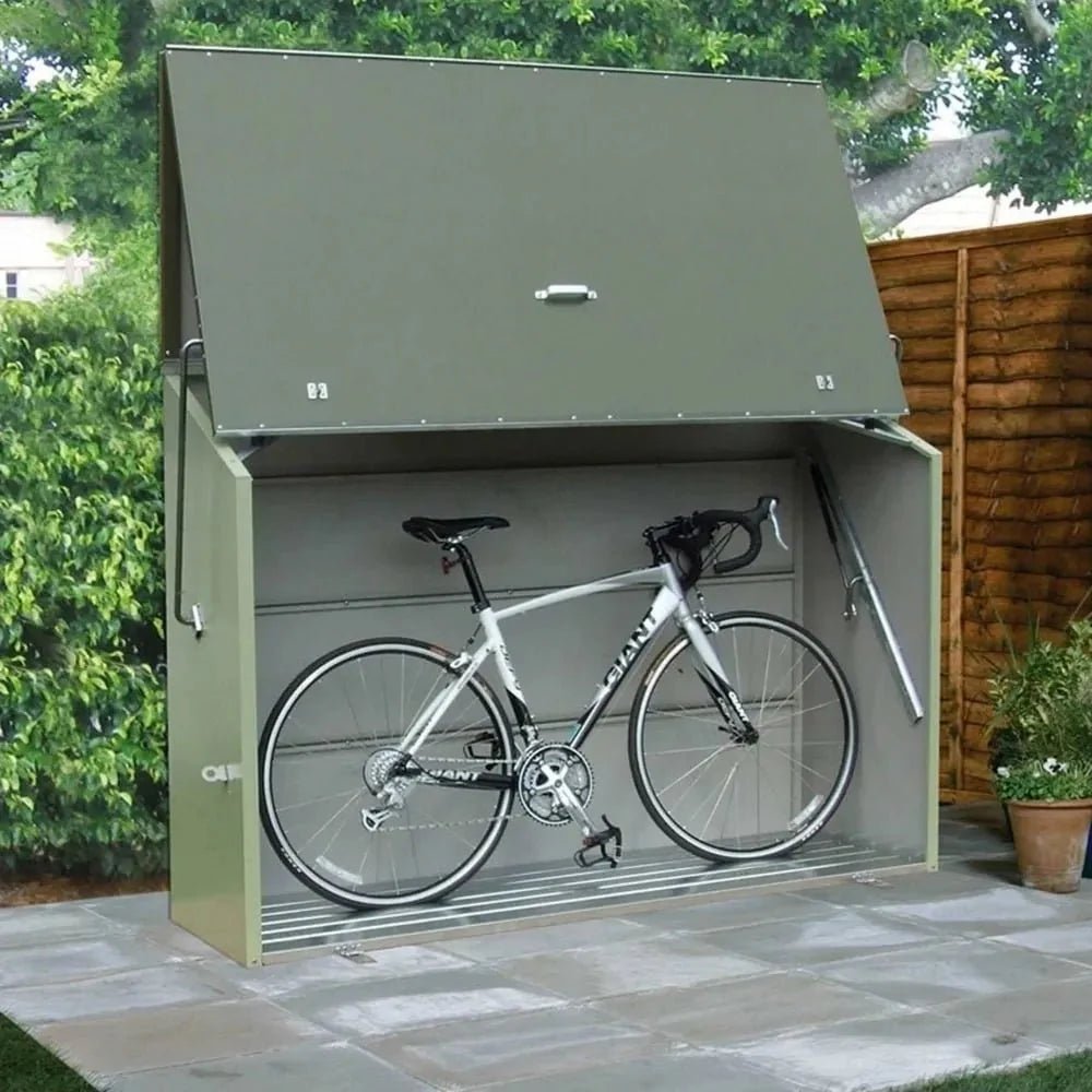 Trimetals Sesame Store – Compact, Secure & Maintenance‑Free Bike and Garden Storage - SGP Garden Ltd