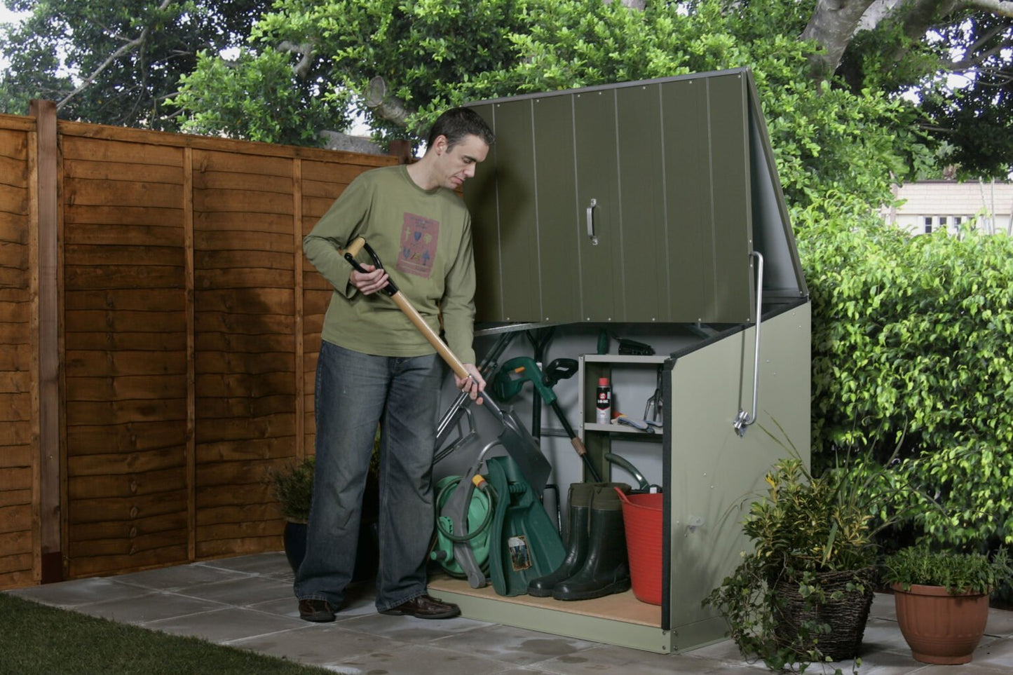 Trimetals Stowaway (Medium) Garden Storage Box - SGP Garden Ltd