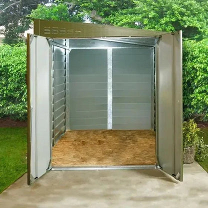 Trimetals Titan 940 Pent Metal Shed – 9×4 ft - SGP Garden Ltd