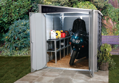 Trimetals Titan 960 Pent Metal Shed – 6×9 ft - SGP Garden Ltd