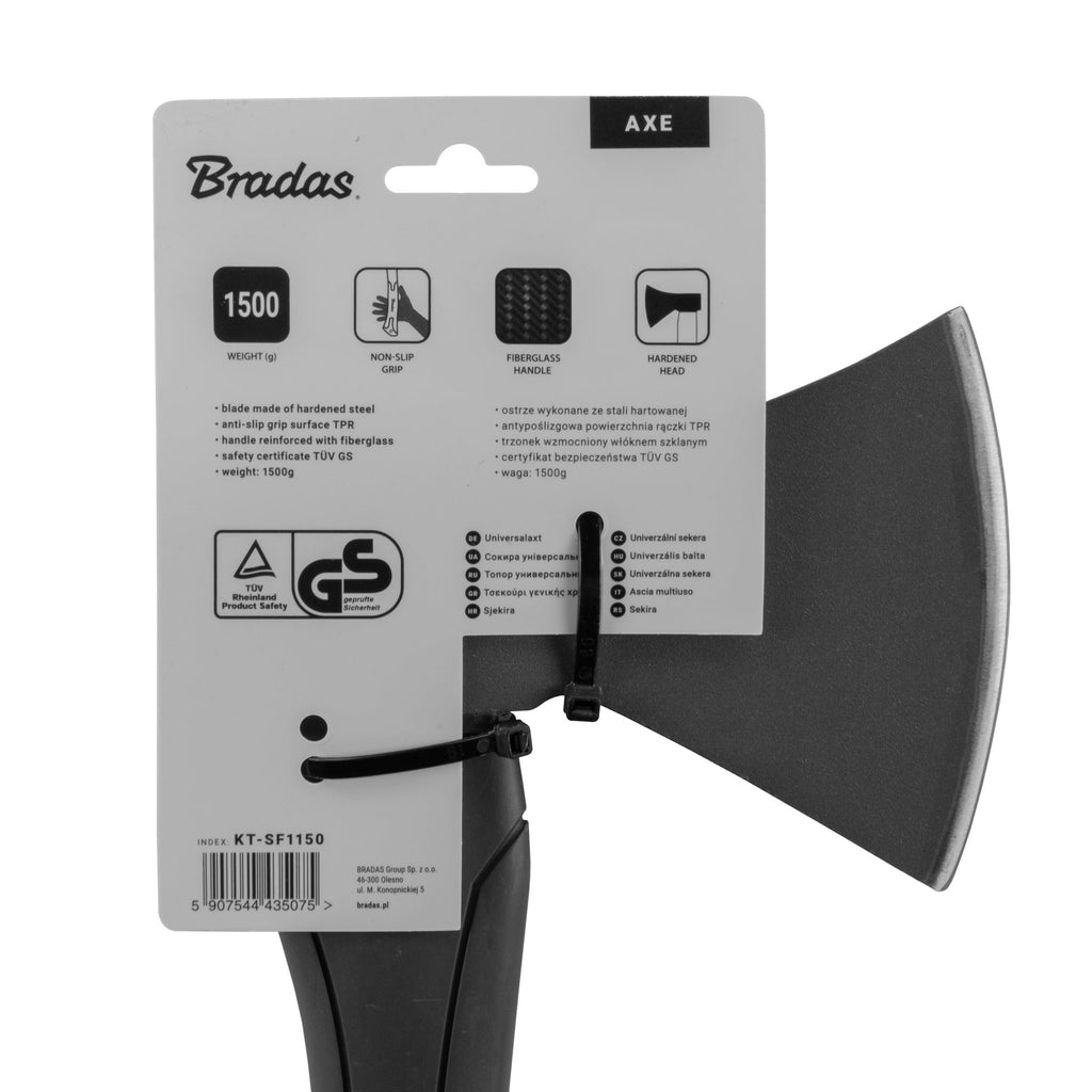 Universal Fiberglass Axe 1500g DIY Tool Accessory Home and Garden Use - SGP Garden Ltd