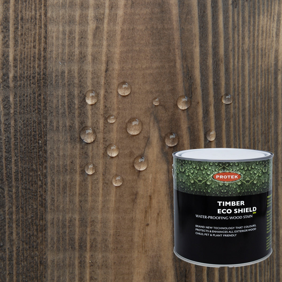 Weathered Wood - Timber Eco Shield Wood Stain - SGP Garden Ltd