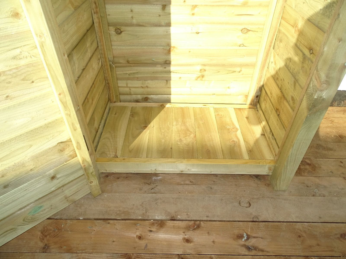 Wooden Garden Tool Storage W-146cm, H-126cm or 180cm, D-88cm - SGP Garden Ltd