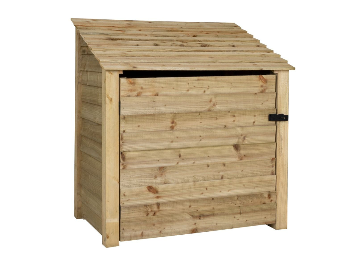Wooden Garden Tool Storage with Shelf W-119cm, H-126cm or 180cm, D-88cm - SGP Garden Ltd